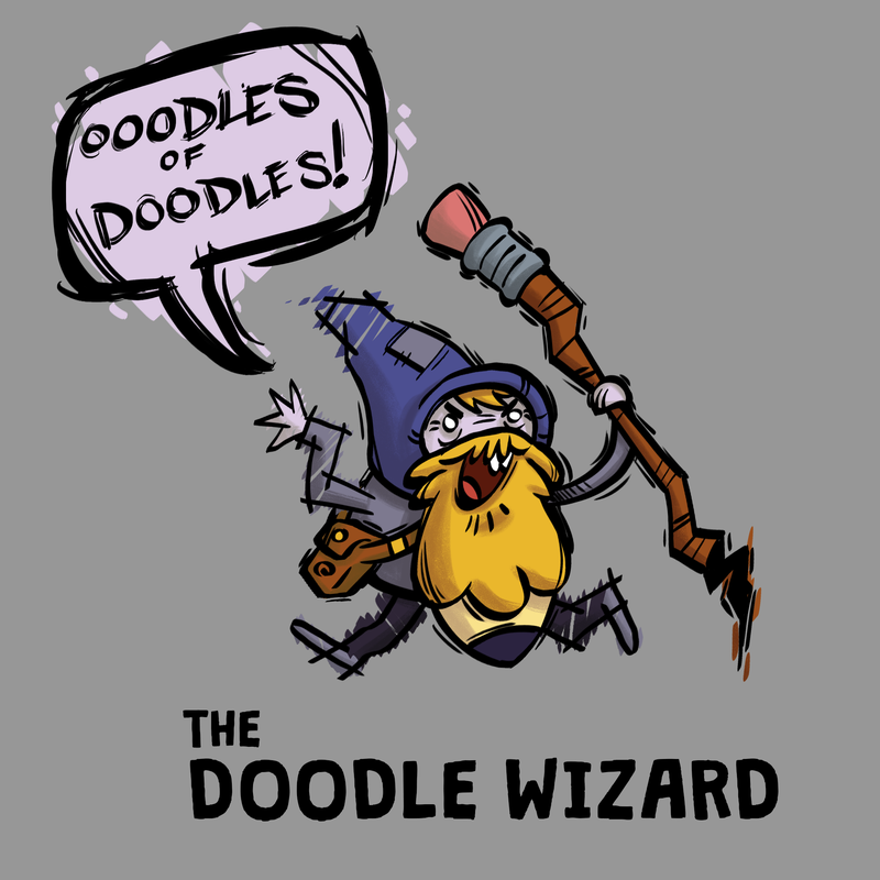 Illustration for article titled First Peek At Weird Al Yankovic As The Adventure Time Game's Evil Wizard